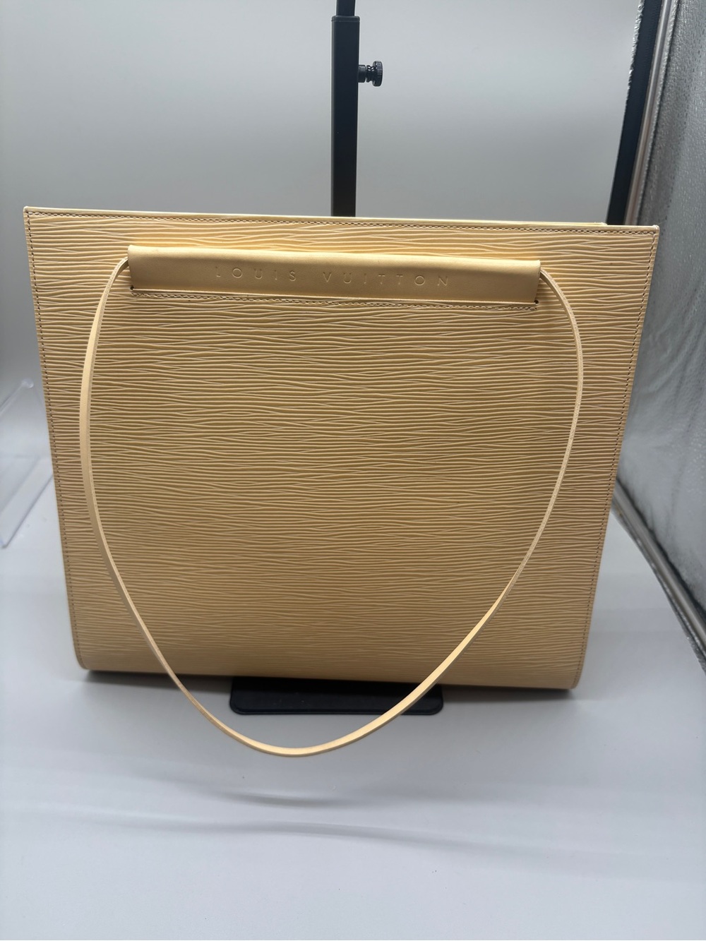 Louis Vuitton Saint Tropez Vanille Epi Leather Shoulder Tote Bag Vintage